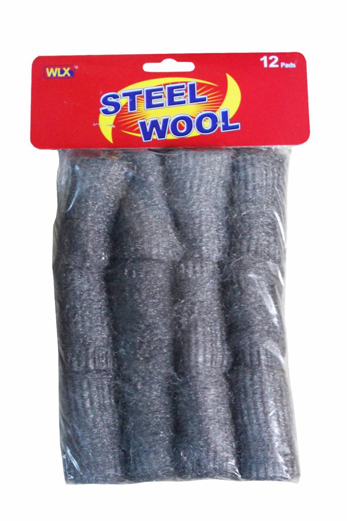 Staalwol spons 12 stuks