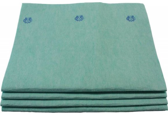 Viscose Dweil Groen 4 st. 60 X 70 cm.