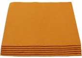 Viscose Dweil orange 6 st. 60 X 70 cm.