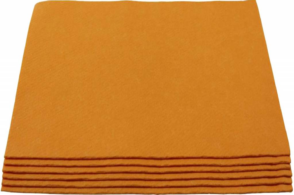 Viscose Dweil orange 6 st. 60 X 70 cm.