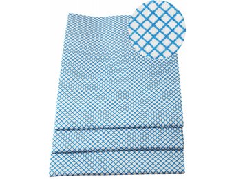 Dweil Viscose Blauw geruit 50x70cm ( 3 st.) extra hygiëne