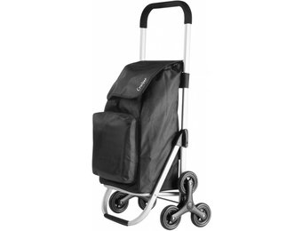 Boodschappentrolley  - Shopping Cruiser - Trappenloper  Zwart