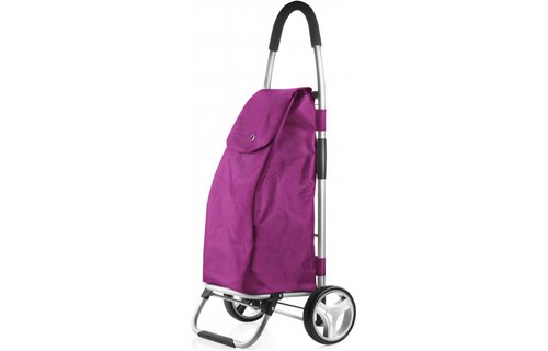 Boodschappentrolley  - Shopping Cruiser Opvouwbaar - Fuchsia