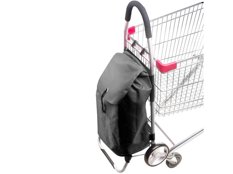 Boodschappentrolley Shopping Cruiser Opvouwbaar Grijs Megatip.be