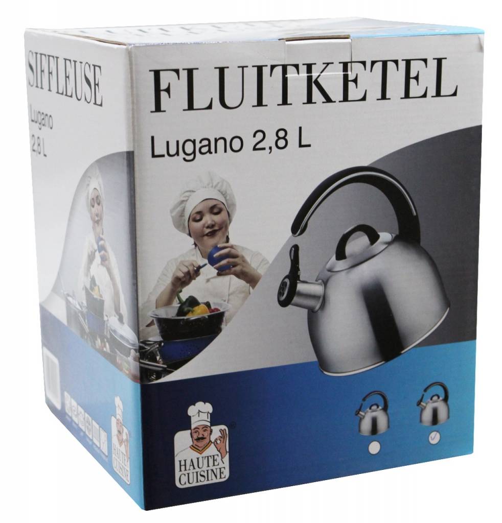 Fluitketel Inox Lugano  2,8 Liter
