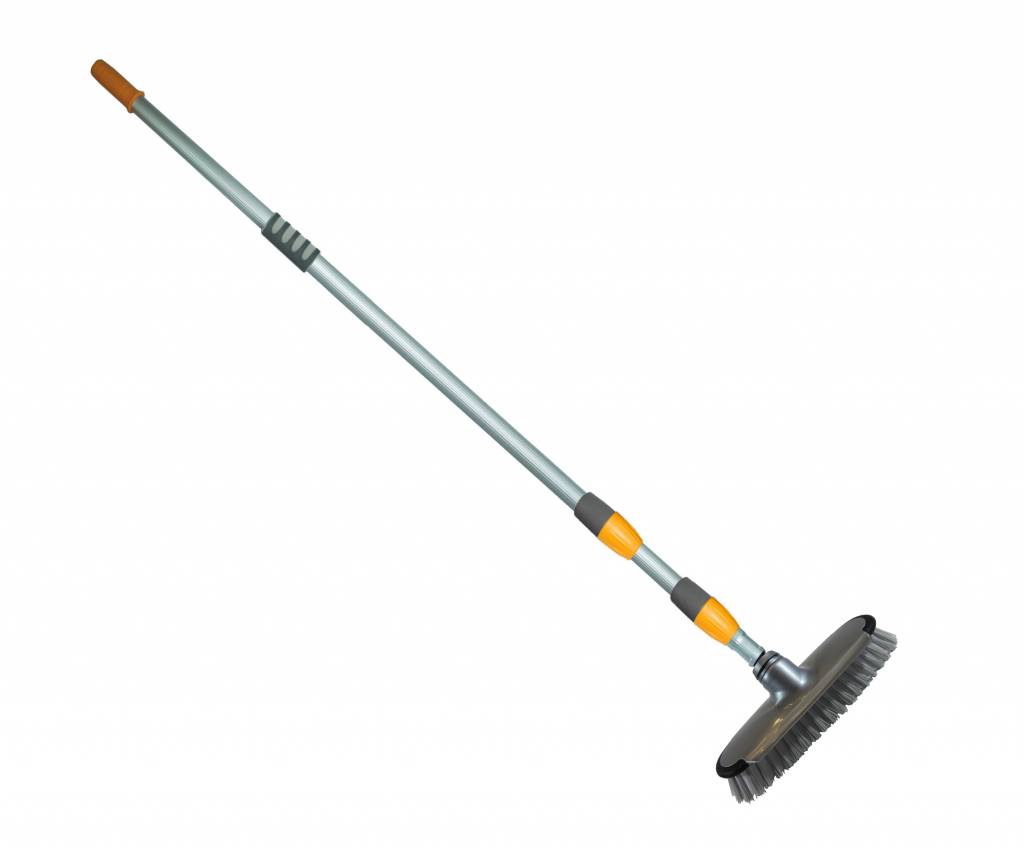 Harde Vloerborstel Grijs Synthetisch (Schuurborstel)