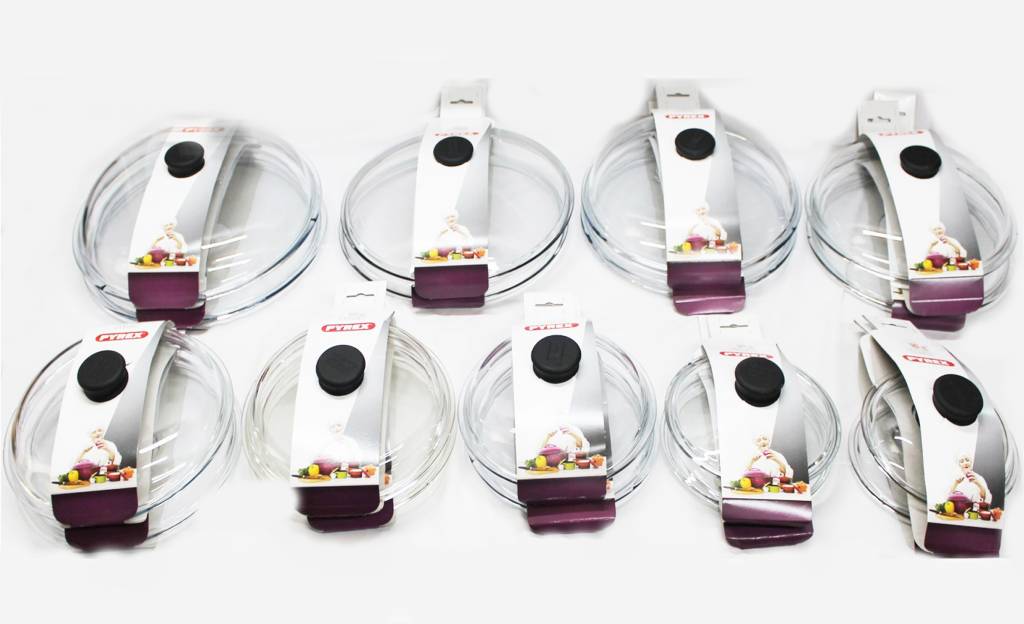 Glazen Deksel in verschillende diameters