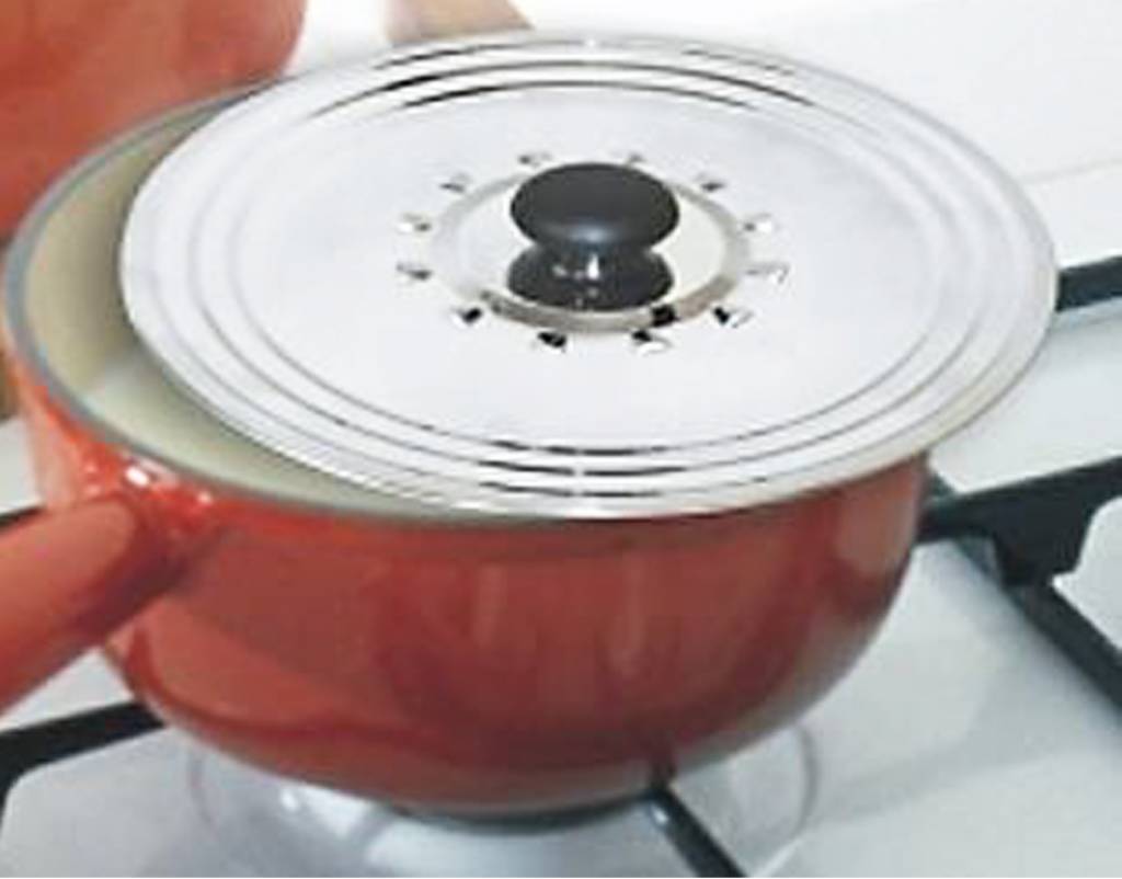 Anti-spatdeksel  Inox  verschillende maten Anti-spatdeksel  Inox  verschillende maten