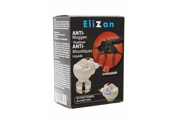 Elizan anti muggen apparaat  duo  vloeibaar+tabs