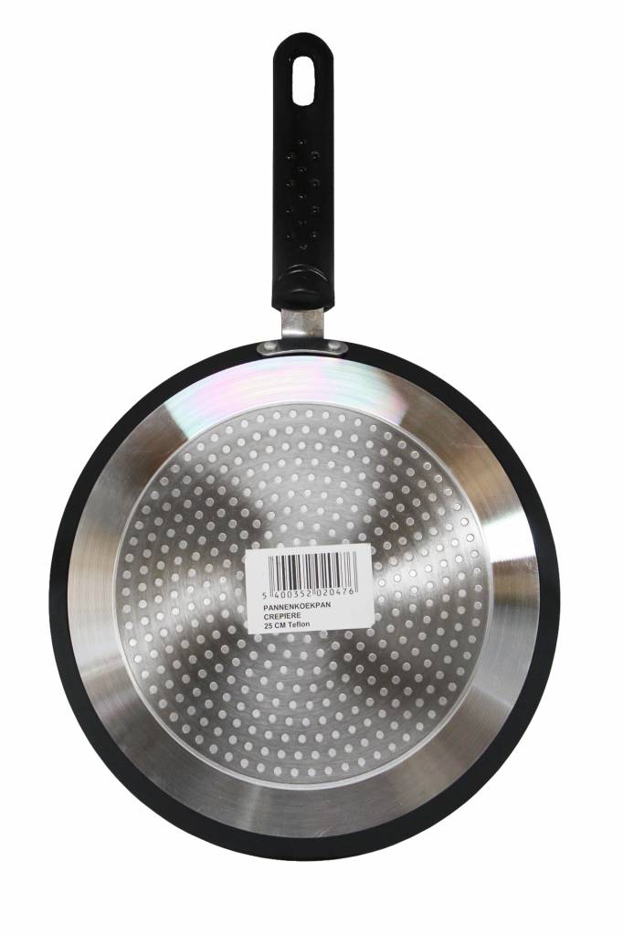 Pannenkoekenpan  Teflon met  Anti-Aanbaklaag   25 cm. Pannenkoekenpan  Teflon met  Anti-Aanbaklaag   25 cm.