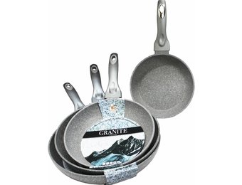 Braadpan  "Graniet"  Anti-Kleeflaag