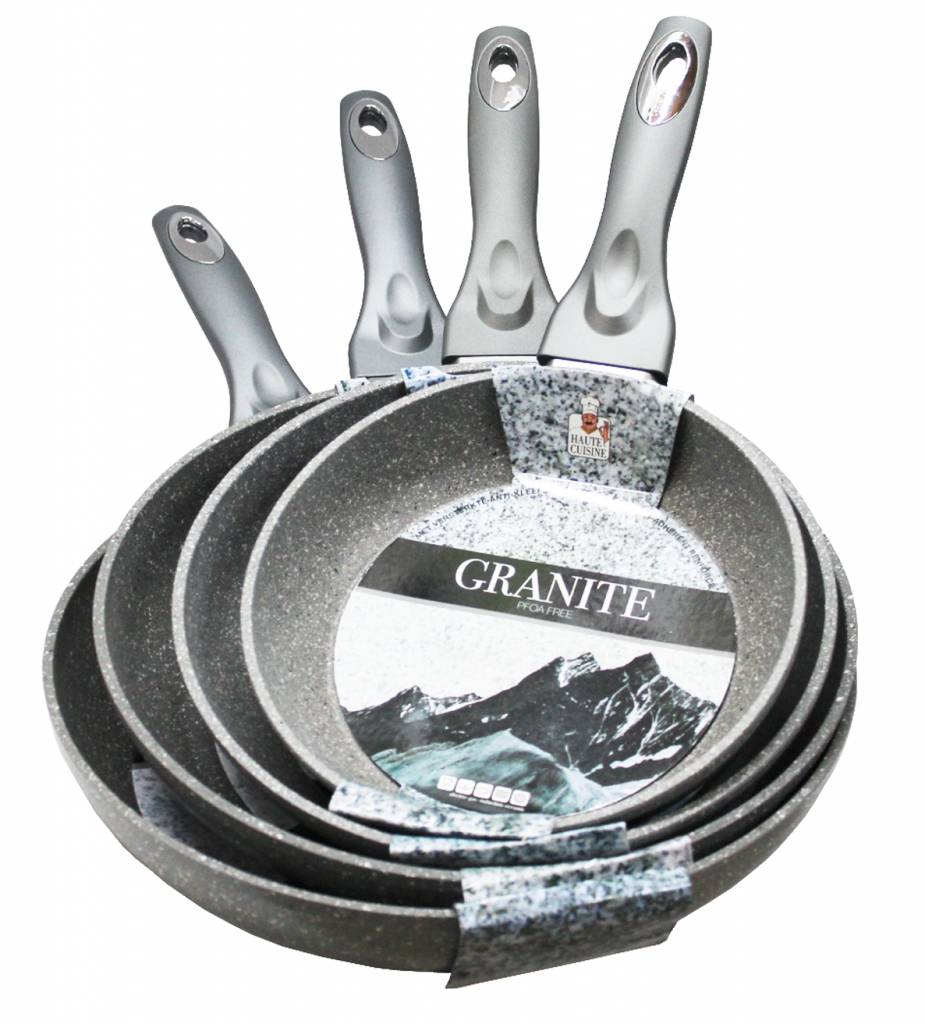 Braadpan  "Graniet"  Anti-Kleeflaag