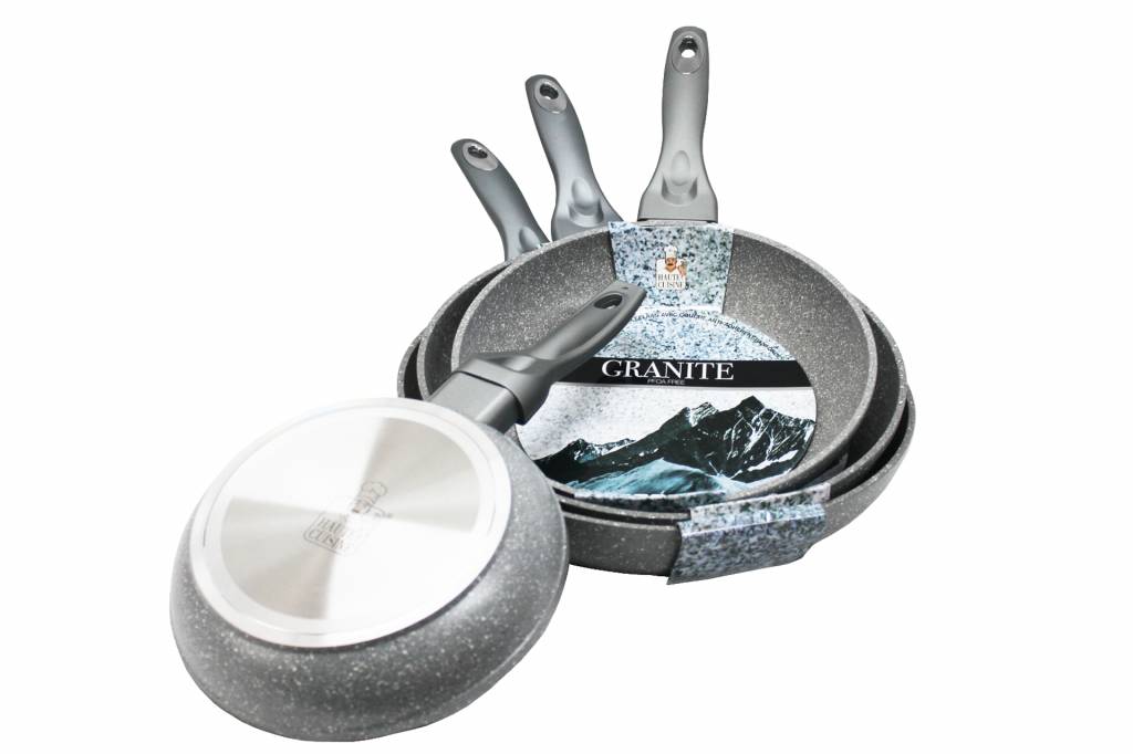 Braadpan  "Graniet"  Anti-Kleeflaag