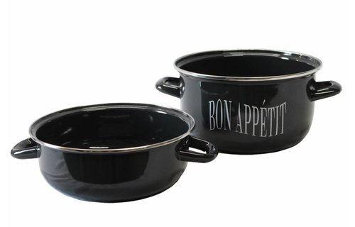 Mosselkom  22 cm.  Staal Mosselkom  22 cm.  Staal