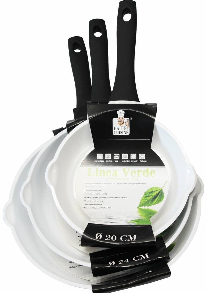 Braadpan  "Linea Verde"    Ceramic Coating Braadpan  "Linea Verde"    Ceramic Coating