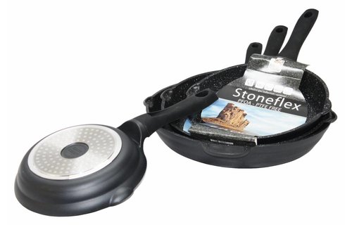 Braadpan "Stoneflex"  Marmer Anti-Kleeflaag