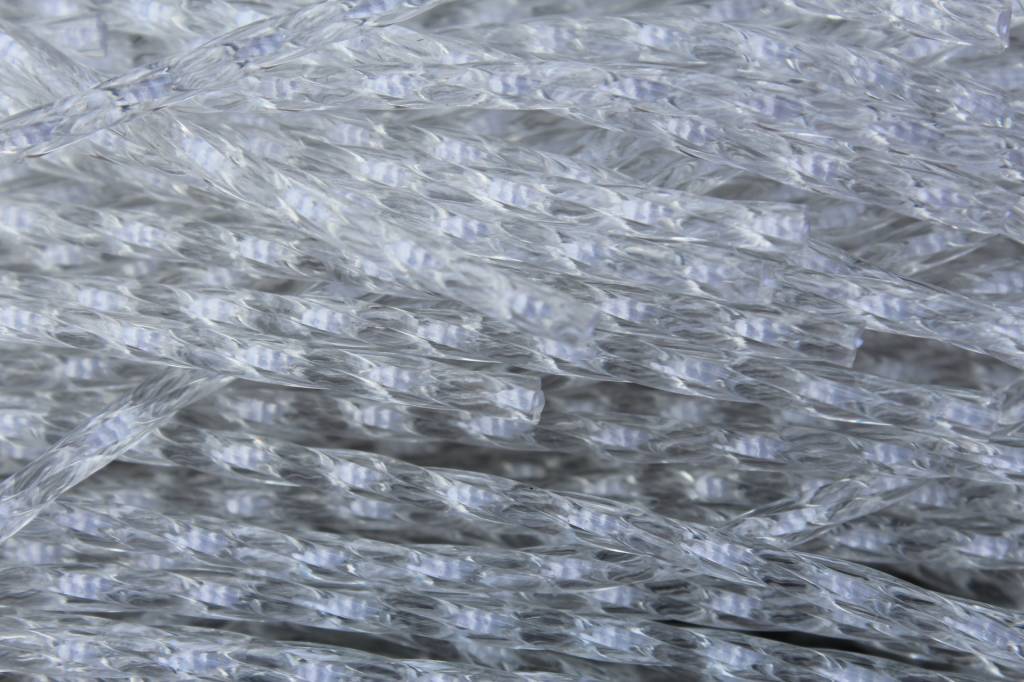 Vliegengordijn Medusa 125x230 cm. transparant