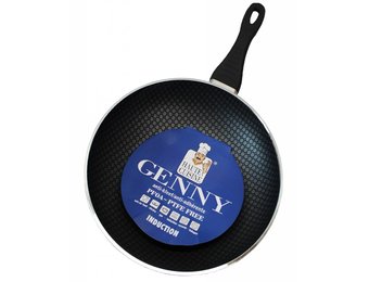 Anti-kleef Wokpan 28 cm "Genny"