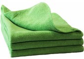 Microvezeldoeken  3 st.  40x40cm  "Ultra  cleaning cloth NOVO"   Groen