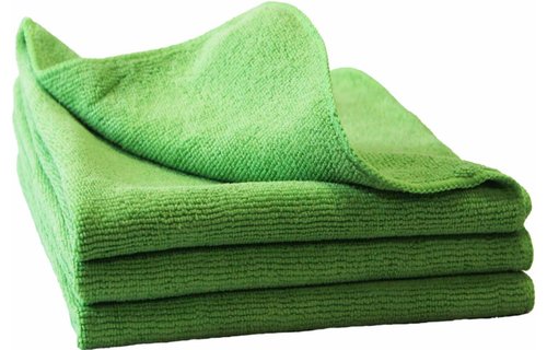 Microvezeldoeken  3 st.  40x40cm  "Ultra  cleaning cloth NOVO"   Groen