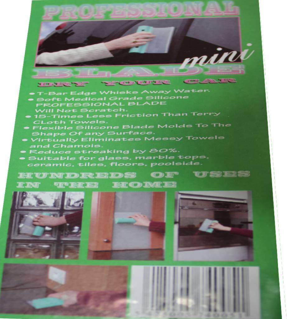 Professionele  Flexibele Siliconen Blade    Set 2 st.