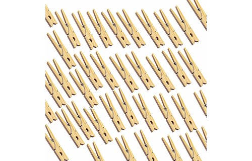 Houten Wasspelden 48 st.  "Linea" Houten Wasspelden 48 st.  "Linea"