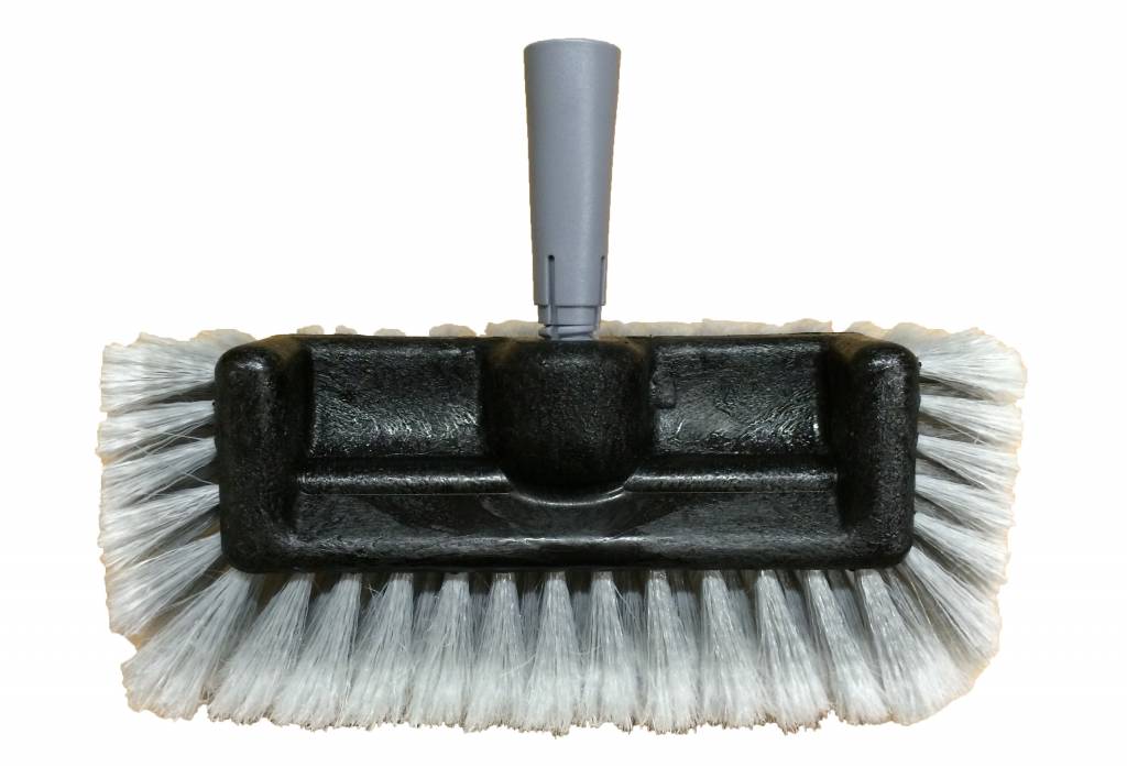 Camionborstel Professioneel 25 cm. Rondom borstel Grijs/Wit. met hoek 30° Camionborstel Professioneel 25 cm. Rondom borstel Grijs/Wit. met hoek 30°