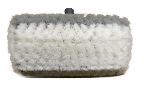 Camionborstel Professioneel 25 cm. Rondom borstel Grijs/Wit. met hoek 30° Camionborstel Professioneel 25 cm. Rondom borstel Grijs/Wit. met hoek 30°