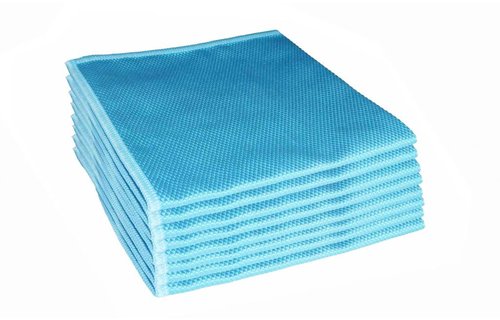 Microvezeldoeken "Diamant" 40x40 cm.  8-delig