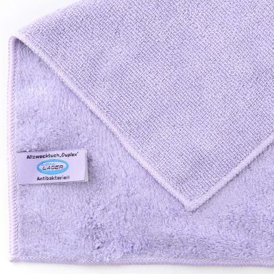 Microvezeldoeken "Duplex"  Lila   12-delig Microvezeldoeken "Duplex"  Lila   12-delig