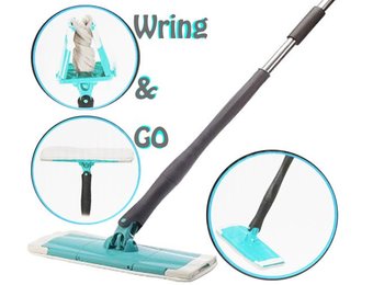 Wring & Go Mop + extra microvezeldoek