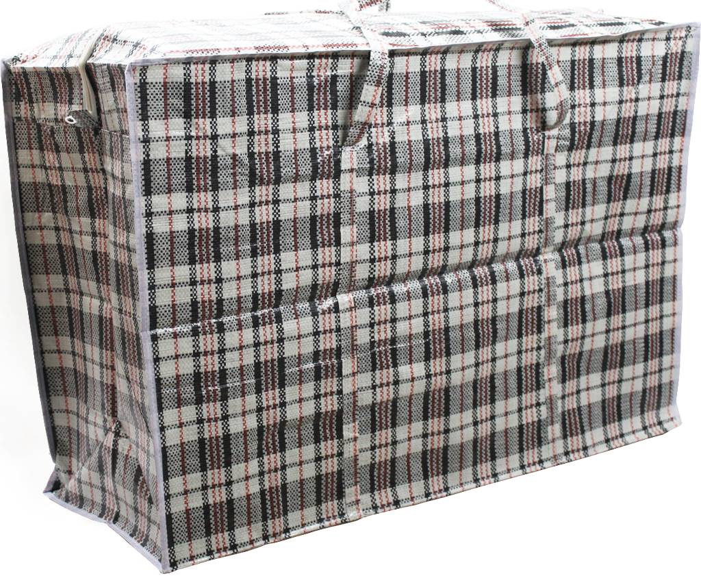 Geruite nylon Wastas / Turkentas Extra Groot 80x60x30 cm Geruite nylon Wastas / Turkentas Extra Groot 80x60x30 cm