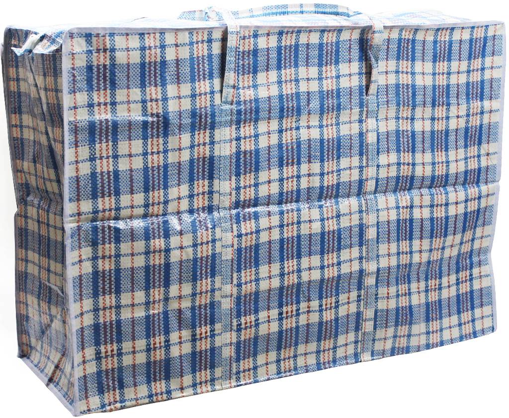 Geruite nylon Wastas / Turkentas Extra Groot 80x60x30 cm Geruite nylon Wastas / Turkentas Extra Groot 80x60x30 cm