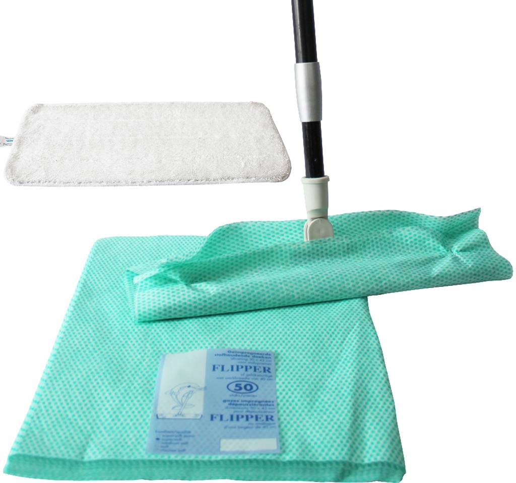 Stofwisser starterset 2 in 1   "5 delige  set"