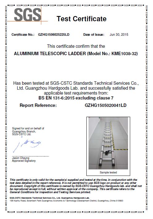 Telescoopladder  2,60 Meter Telescoopladder  2,60 Meter