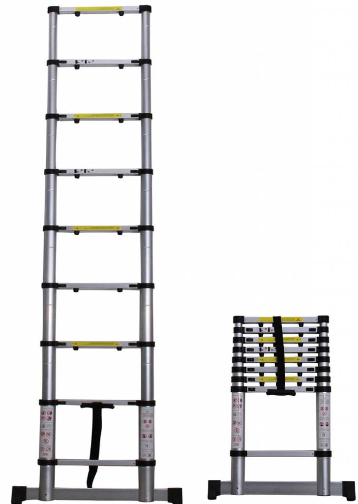Telescoopladder  3,80 Meter