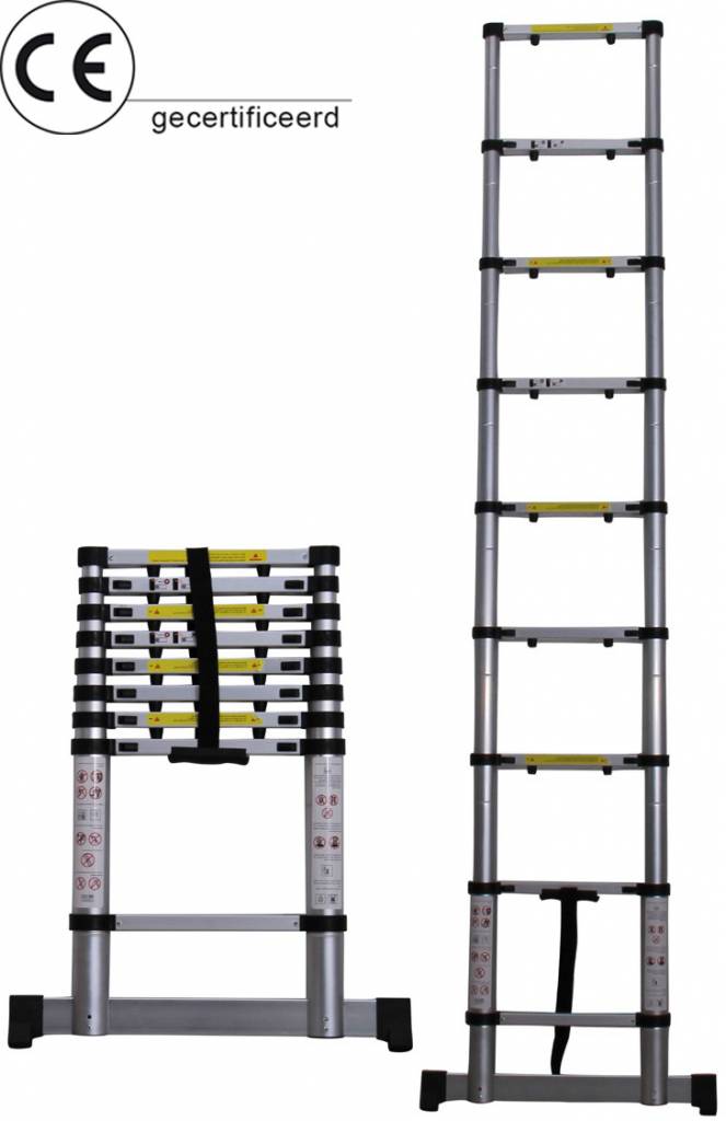 Telescoopladder  3,80 Meter