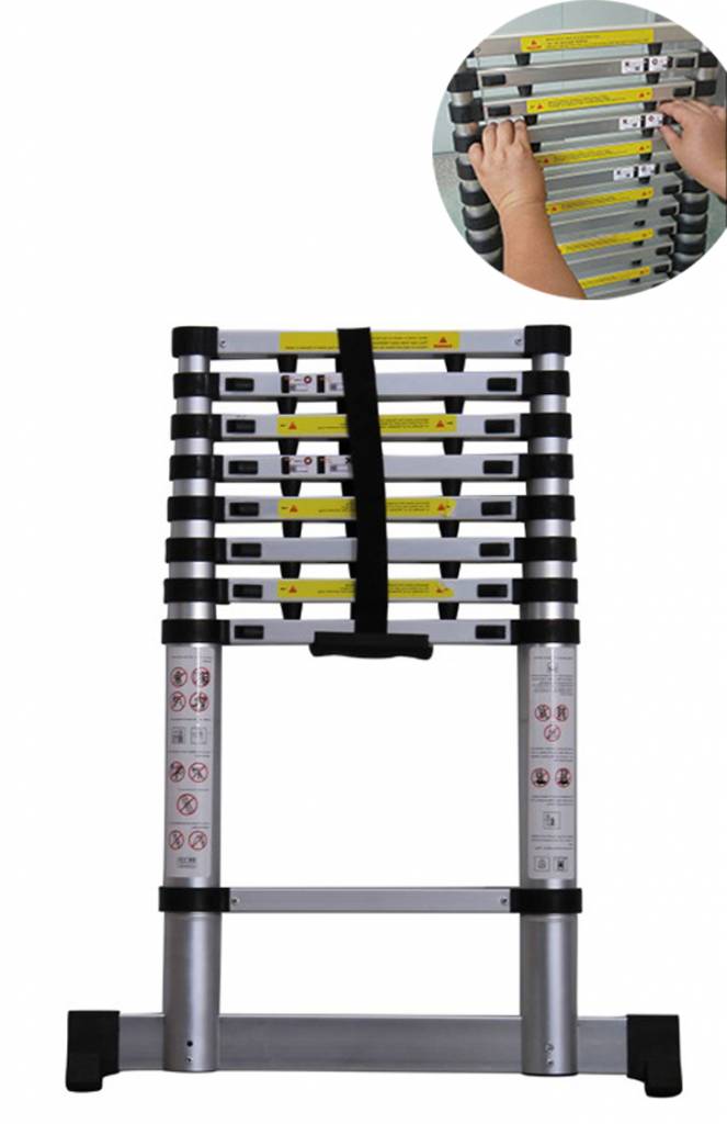Telescoopladder  3,80 Meter