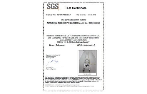 Telescoopladder  4,40 Meter