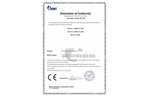 Telescoopladder  4,40 Meter