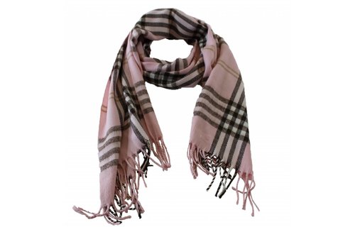 Sjaal geruit groot "Berbery sjaal in verschillende kleuren"
