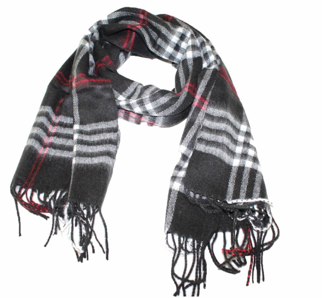 Sjaal geruit groot "Berbery sjaal in verschillende kleuren"