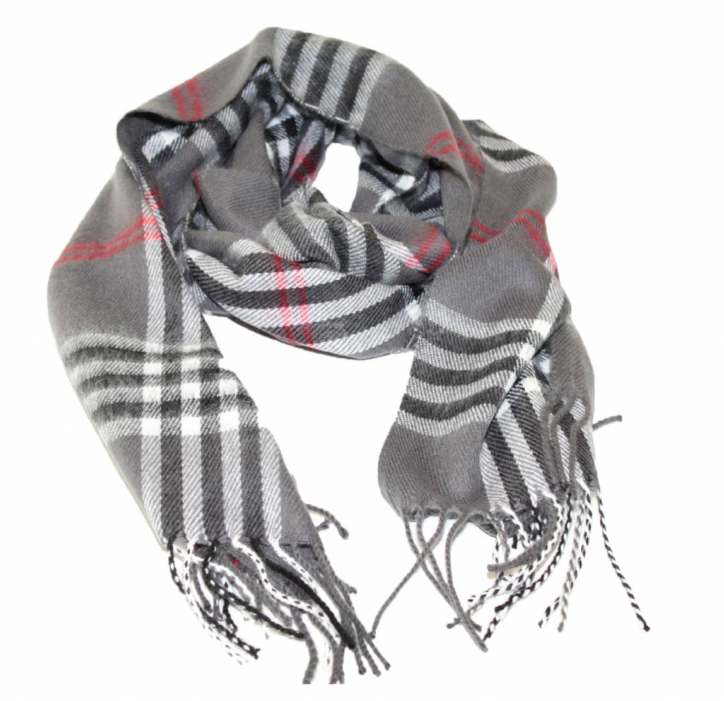 Sjaal geruit groot "Berbery sjaal in verschillende kleuren"