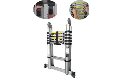 Telescoopladder  Dubbel  3,80 Meter