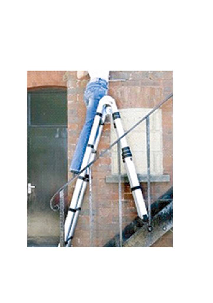Telescoopladder  Dubbel  3,80 Meter