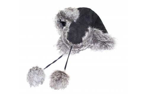 Muts Pels met oorflappen Pompons Muts Pels met oorflappen Pompons
