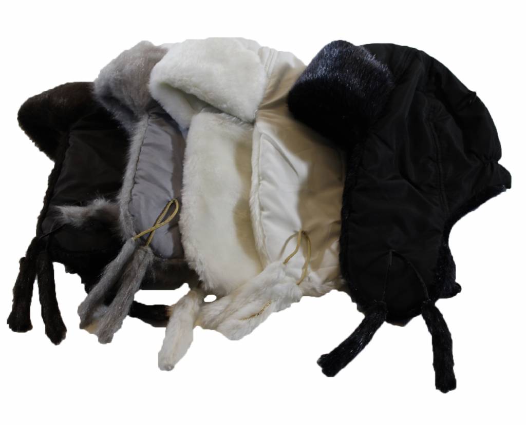 Muts Pels met oorflappen Flosch Muts Pels met oorflappen Flosch