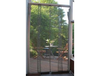 Horgordijn  Kansas Grijs  100x220 cm.