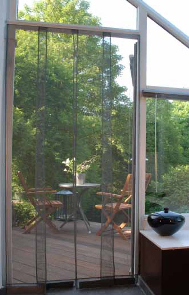 Horgordijn  Kansas Grijs  100x220 cm. Horgordijn  Kansas Grijs  100x220 cm.