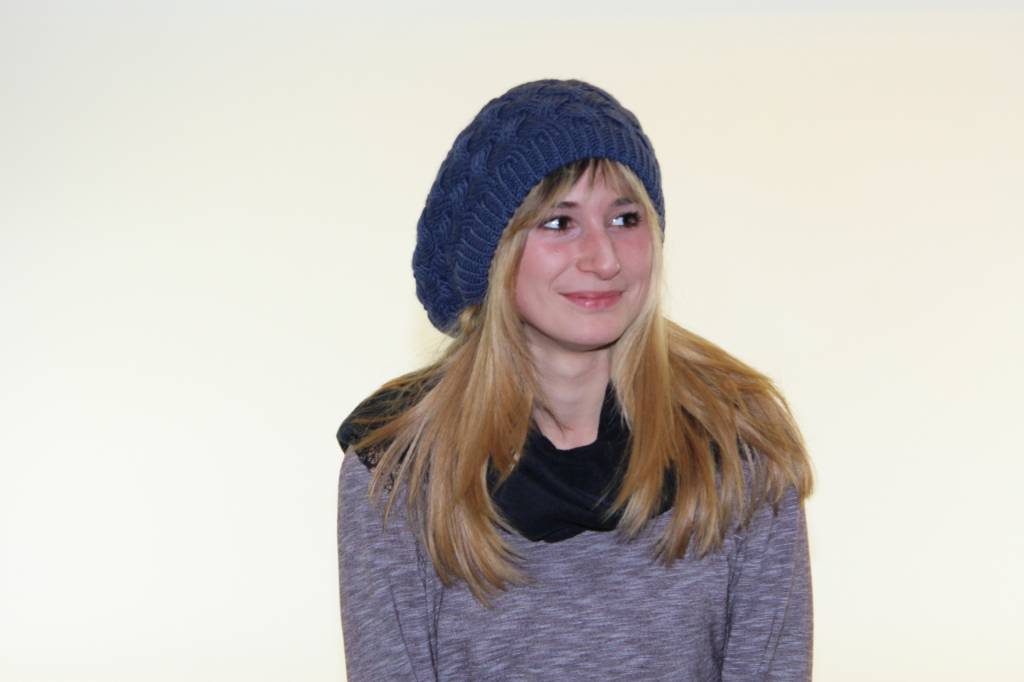 Baret Dames gebreid in verschillende Kleuren